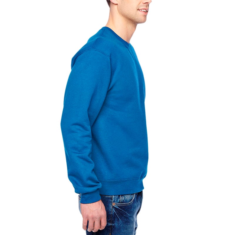 Fruit of the Loom Men's Sofspun Fleece, Sweatshirt-Royal Blue, XX-Large - Image 3